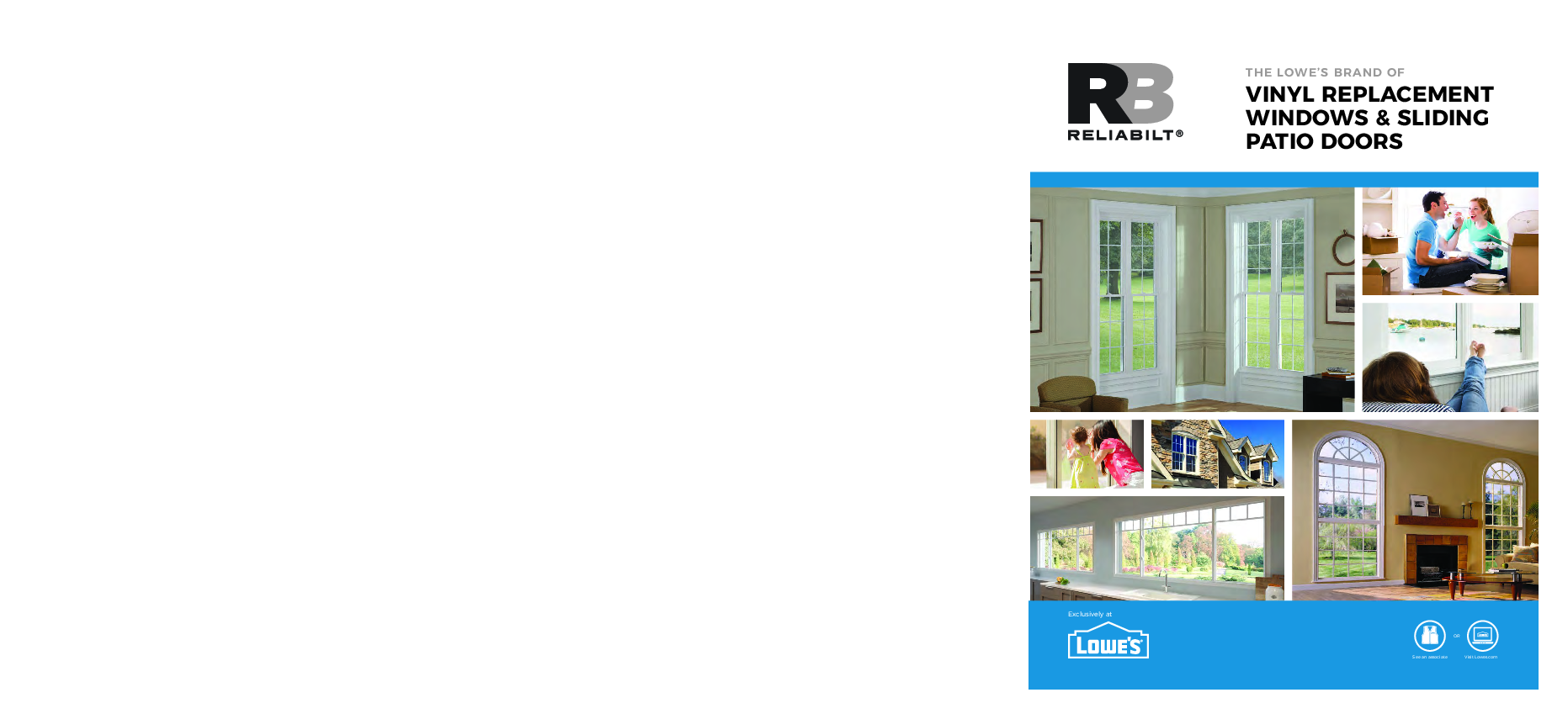 ReliaBilt Homeowner Leave Behind Tri-Fold Brochure 2023